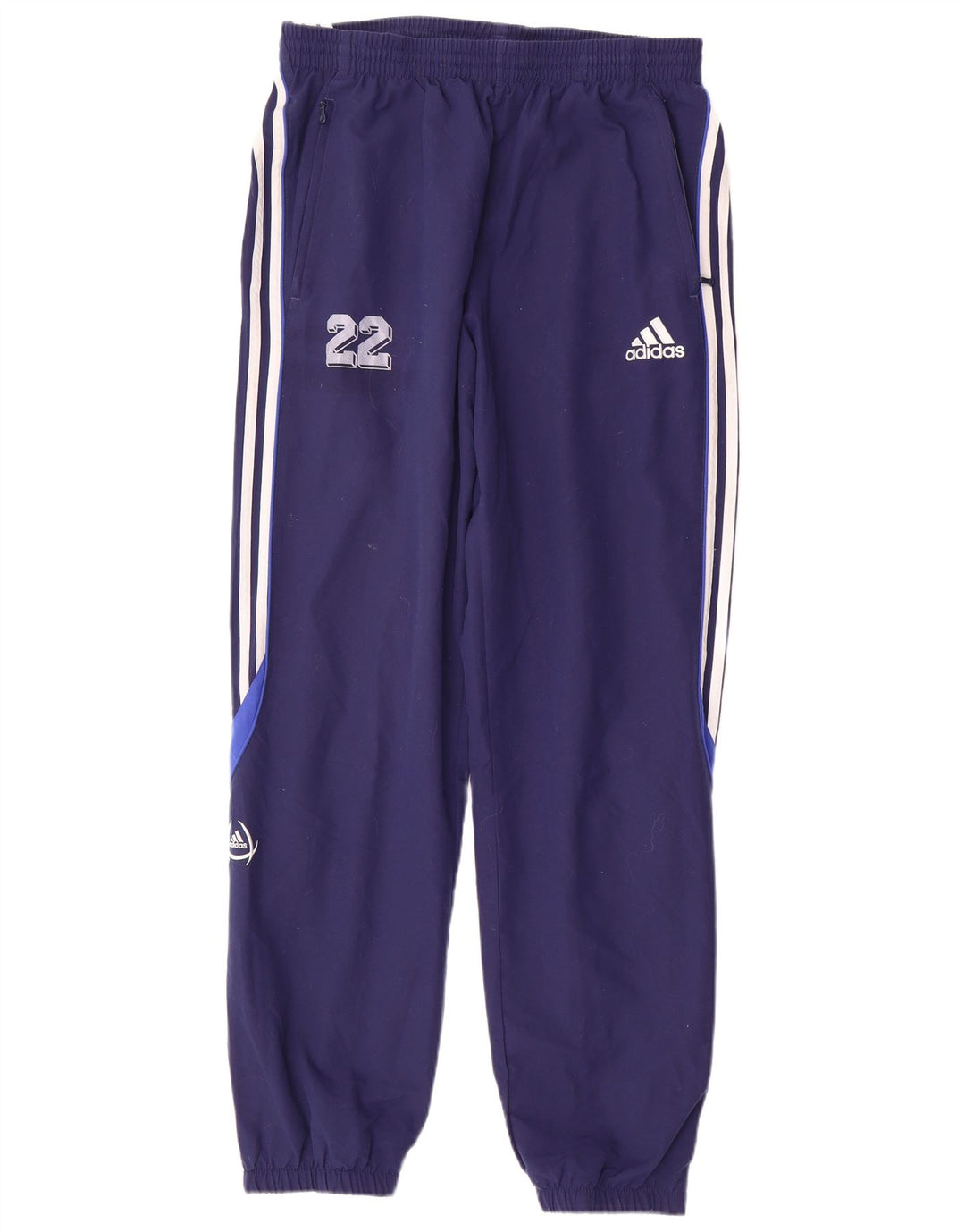 ADIDAS Pantalon de survêtement graphique pour homme UK 42/44 Large Bleu marine