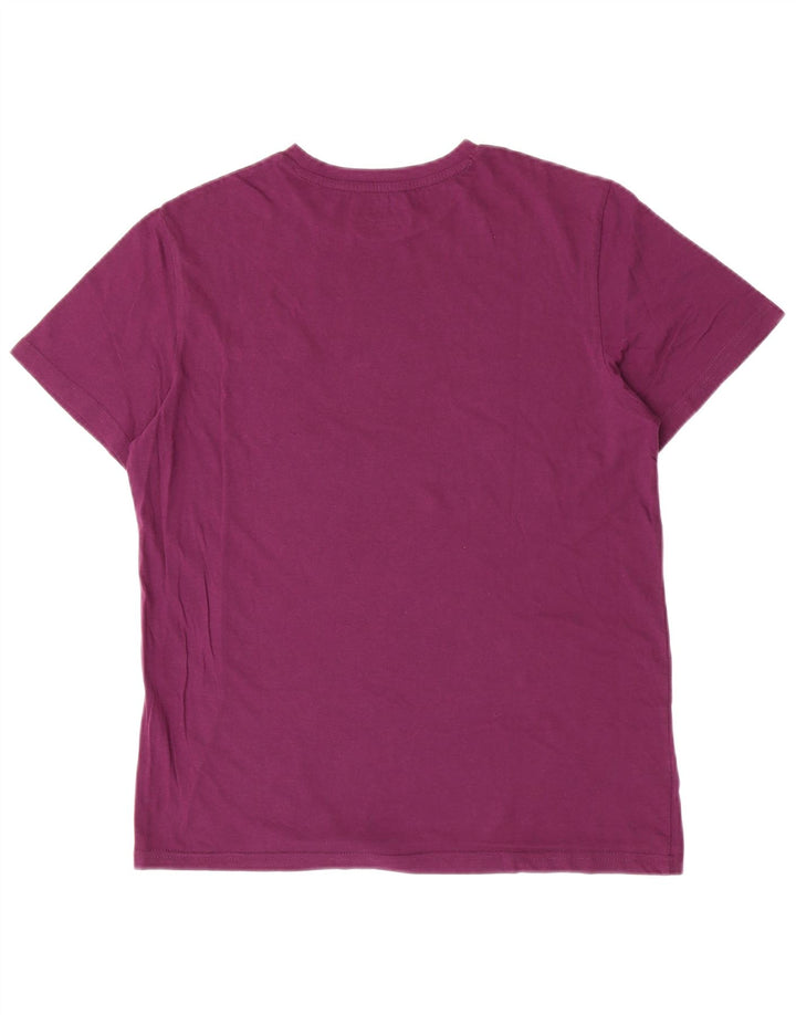 Lotto T-Shirt Homme Petit Bordeaux