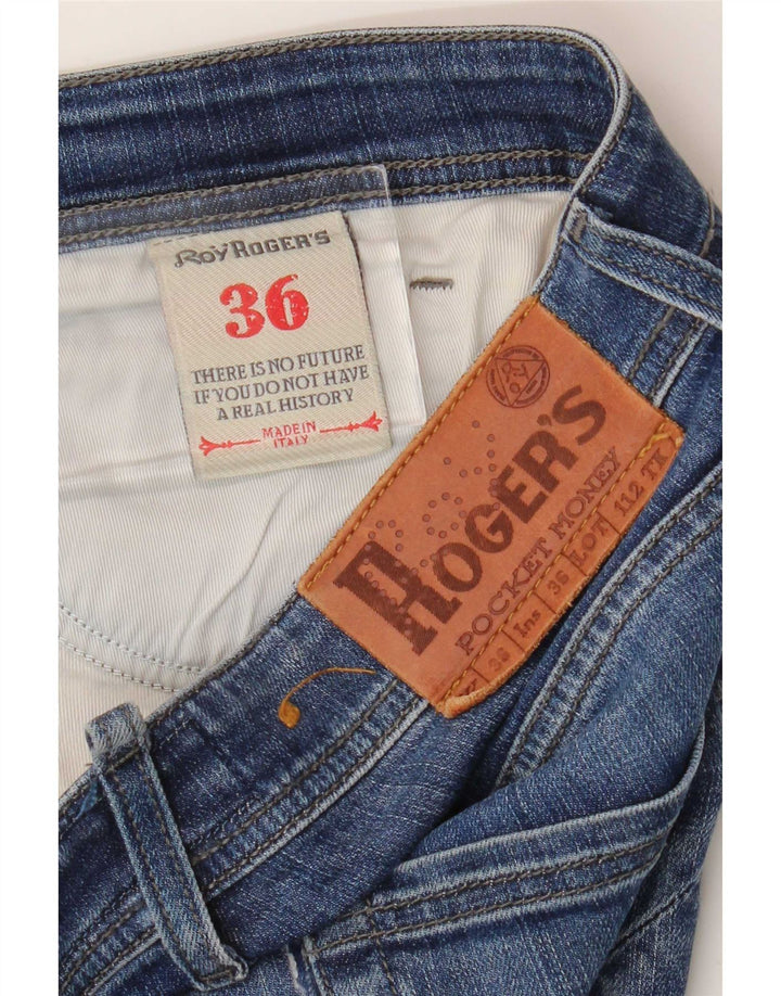 Roy Rogers Jean Slim Homme W36 L29 Bleu Coton