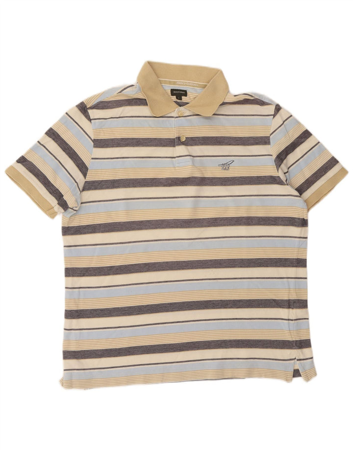 Henry Cottons Polo Homme Grand Coton Rayé Multicolore
