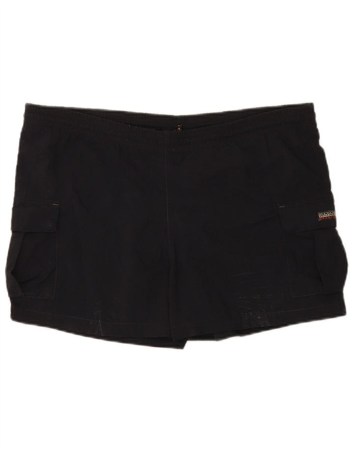Napapijri Short de Bain Geographic Homme Noir Moyen Polyamide