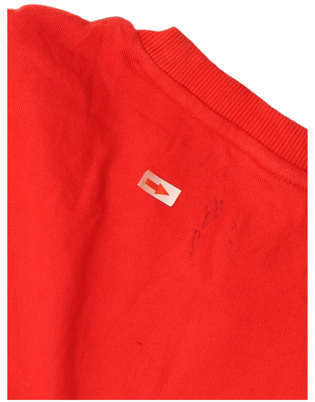 Puma Sweat-shirt pour homme en coton rouge Taille L