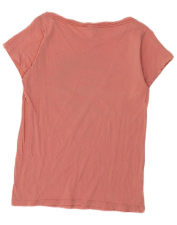 Diesel T-shirt graphique pour femme UK 10 Small Rose