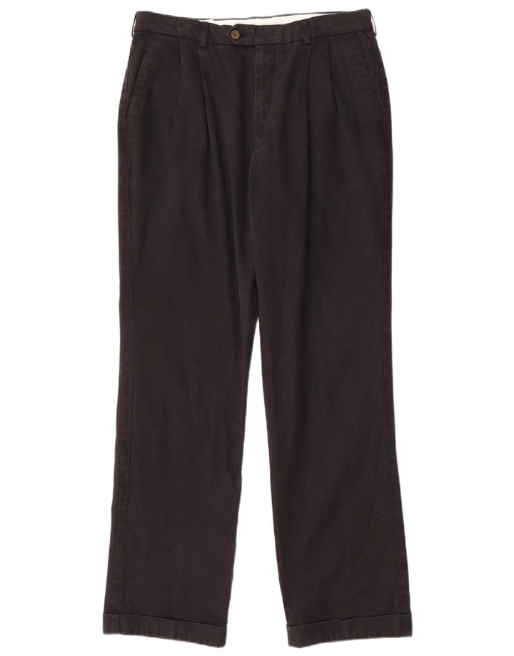 Marks & Spencer Pantalon de costume pour homme W34 L31 en coton noir