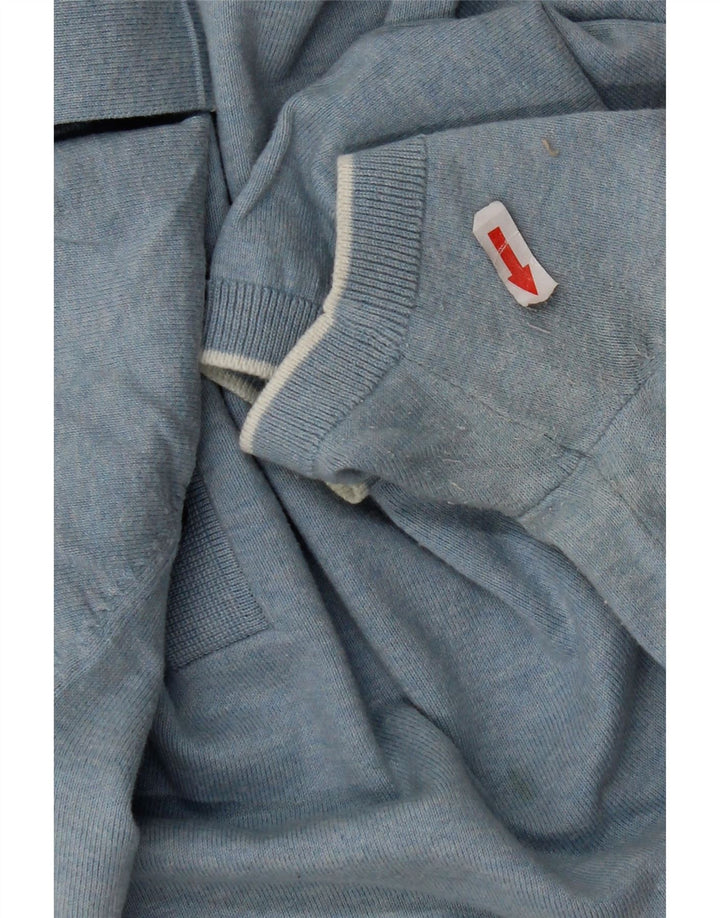 Marks & Spencer Polo Homme XL Bleu Coton
