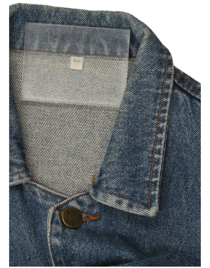 Veste en Jean Vintage Garçon 14-15 Ans Bleu Moyen
