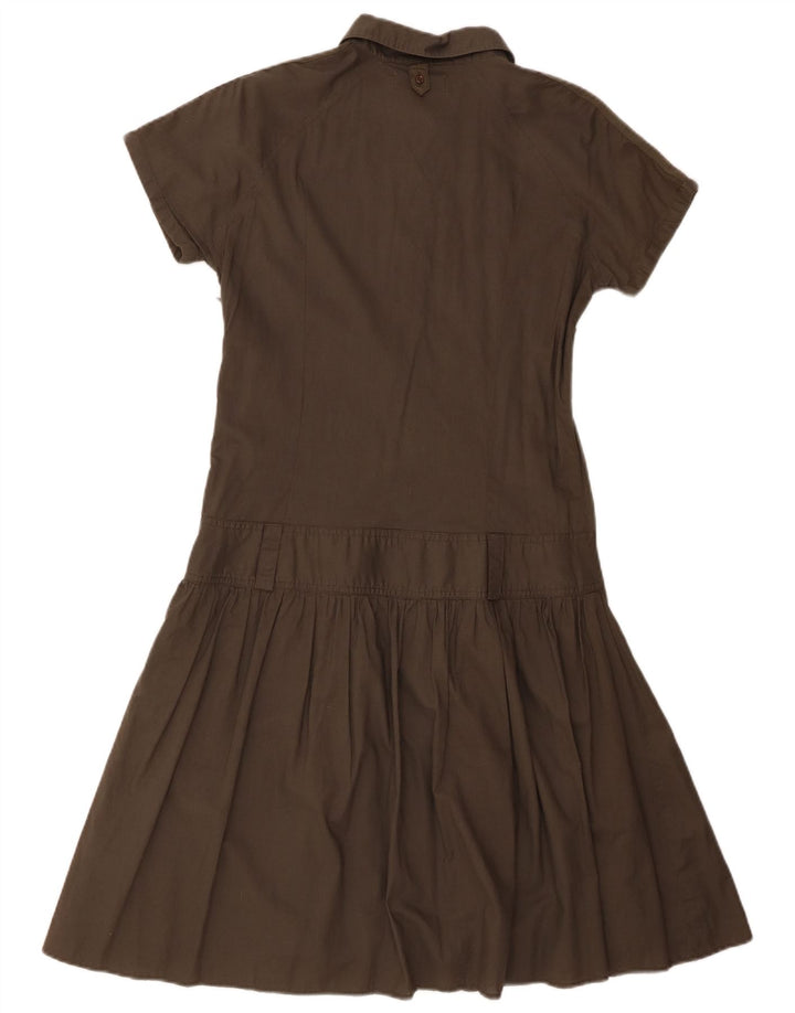 Lee Robe trapèze cargo pour femme UK 44 en coton kaki moyen