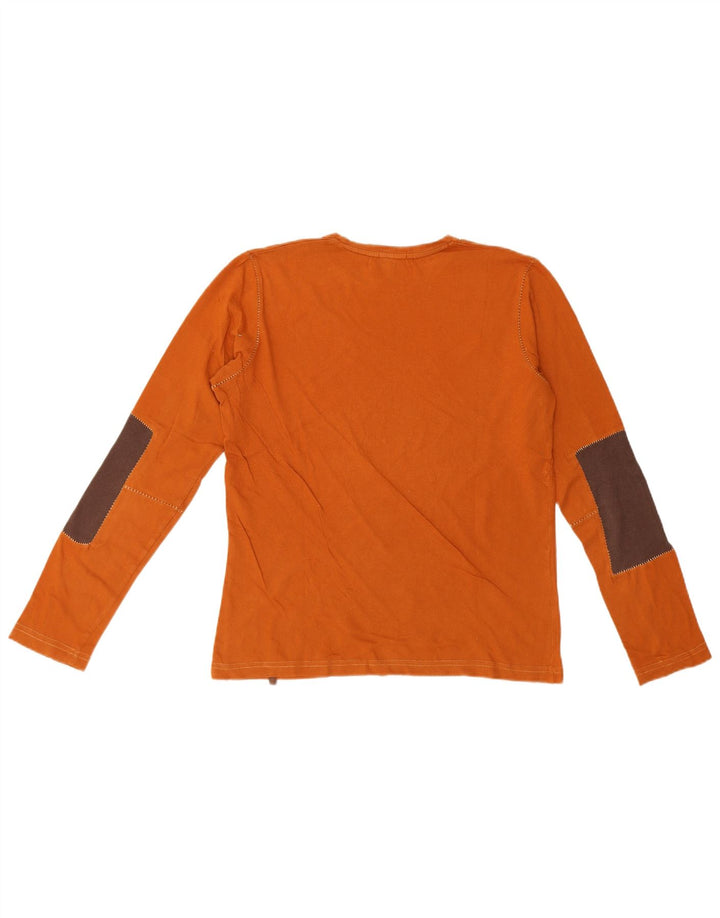 Guess By Marciano Haut à manches longues pour homme Small Orange Colourblock