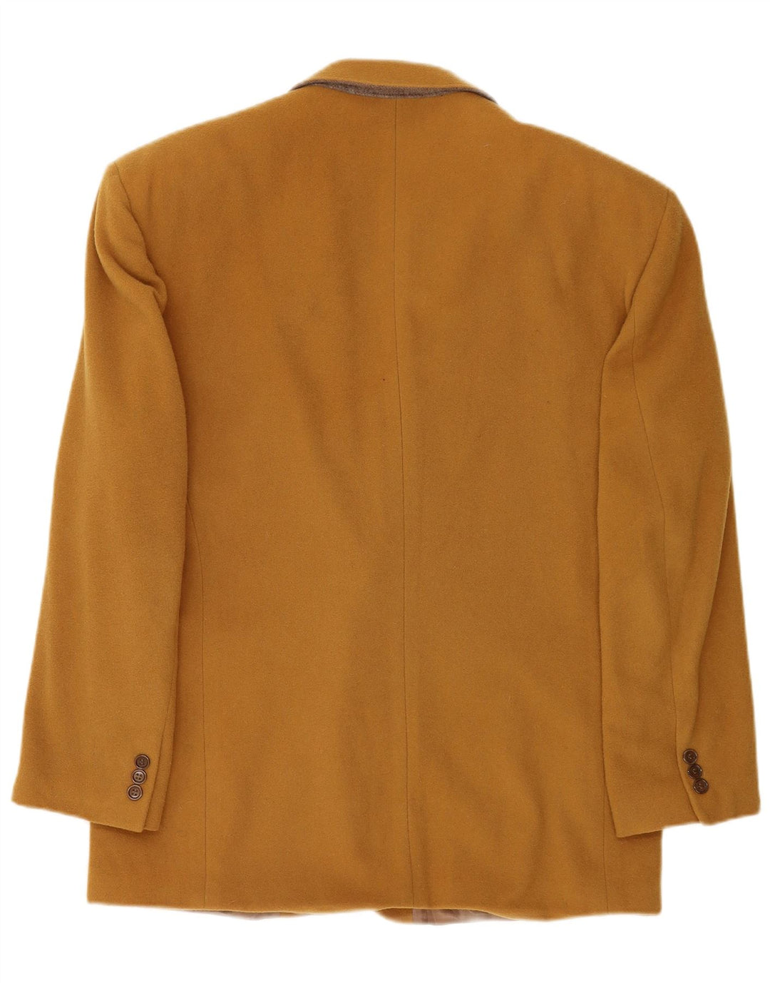 Enrico Coveri Veste Blazer 2 Boutons Homme IT 50 Grande Laine Marron
