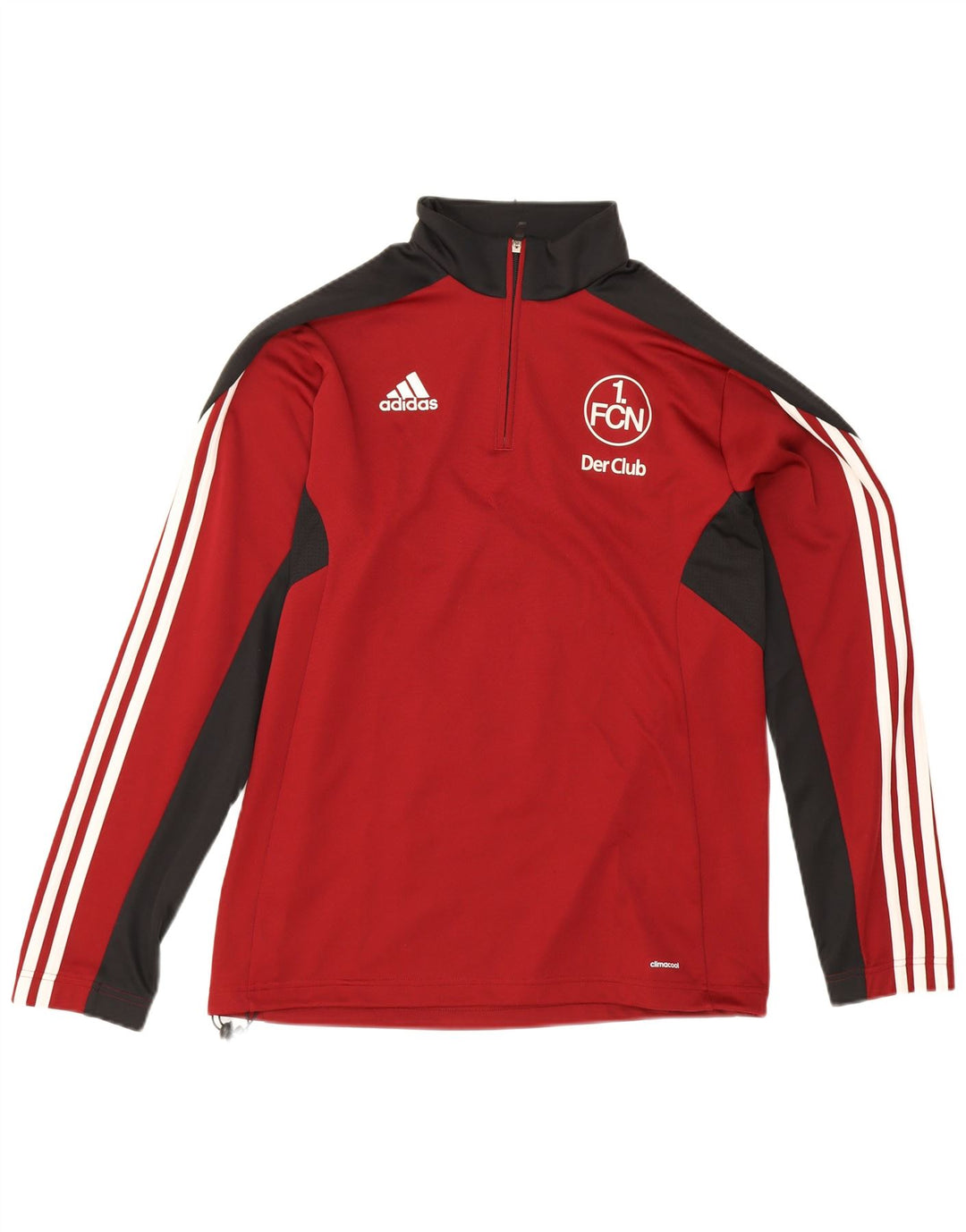 Adidas Haut à manches longues Climacool Graphic pour homme Rouge moyen Colourblock