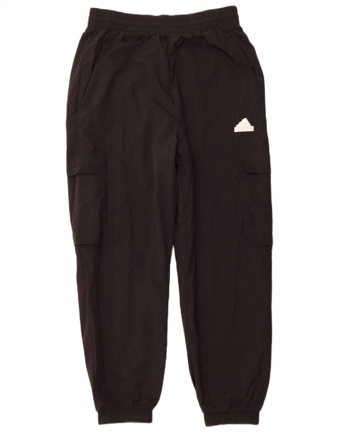 ADIDAS Pantalon de survêtement cargo pour femme UK 14 Noir moyen