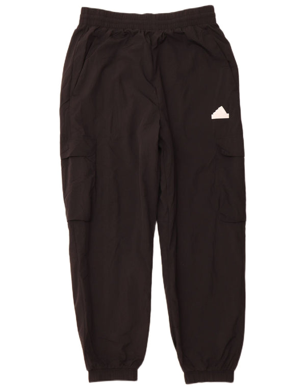 ADIDAS Pantalon de survêtement cargo pour femme UK 14 Noir moyen