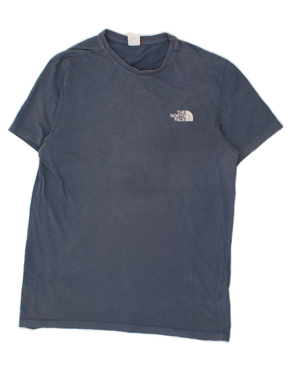 THE NORTH FACE T-Shirt Homme Haut Bleu Marine Moyen Coton