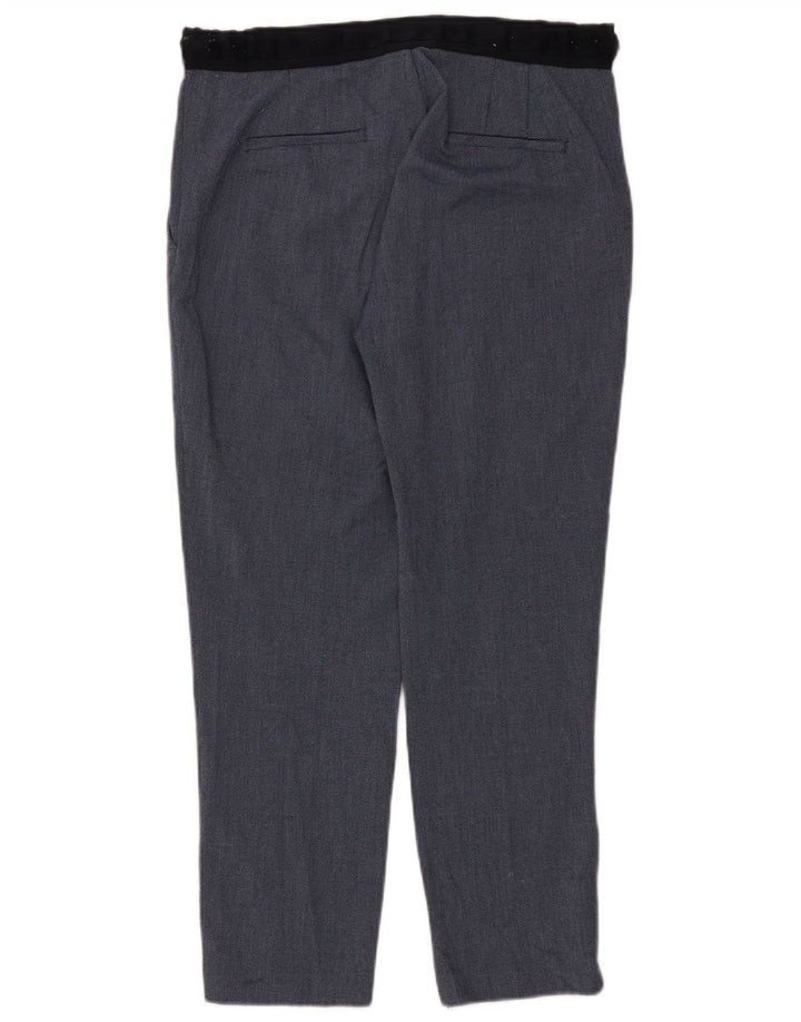 Marks & Spencer Pantalon de costume slim pour femme XL W32 L28 Bleu Polyester