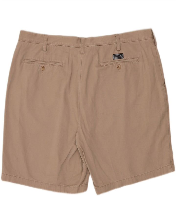 NAUTICA Short Chino Homme W40 XL Coton Beige