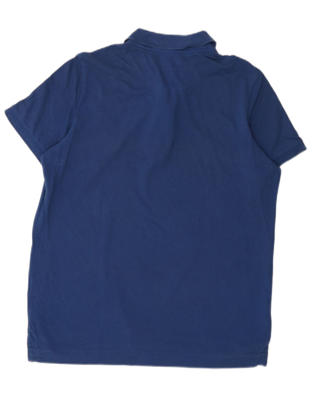 Benetton Polo Muscle Homme XL Bleu Coton