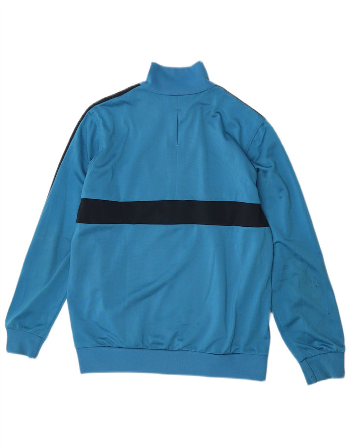 Adidas Veste de Survêtement Garçon 13-14 Ans Bleu Colorblock Polyester