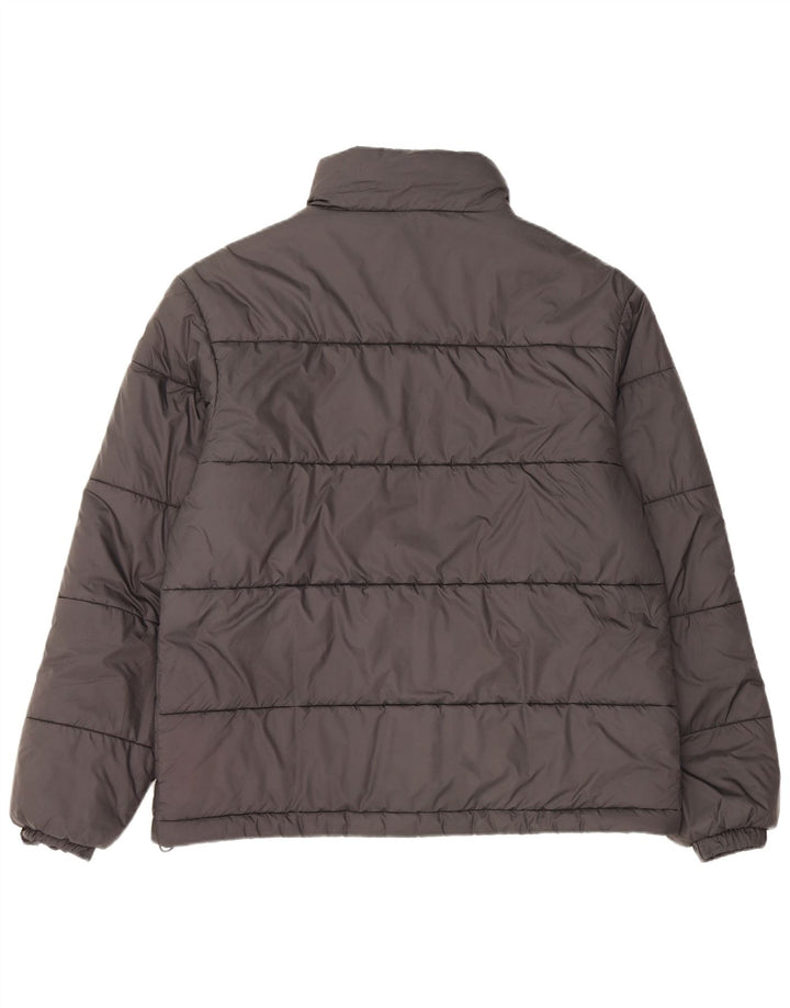 Adidas Veste matelassée coupe ample pour homme UK 36 Petit Noir Polyester