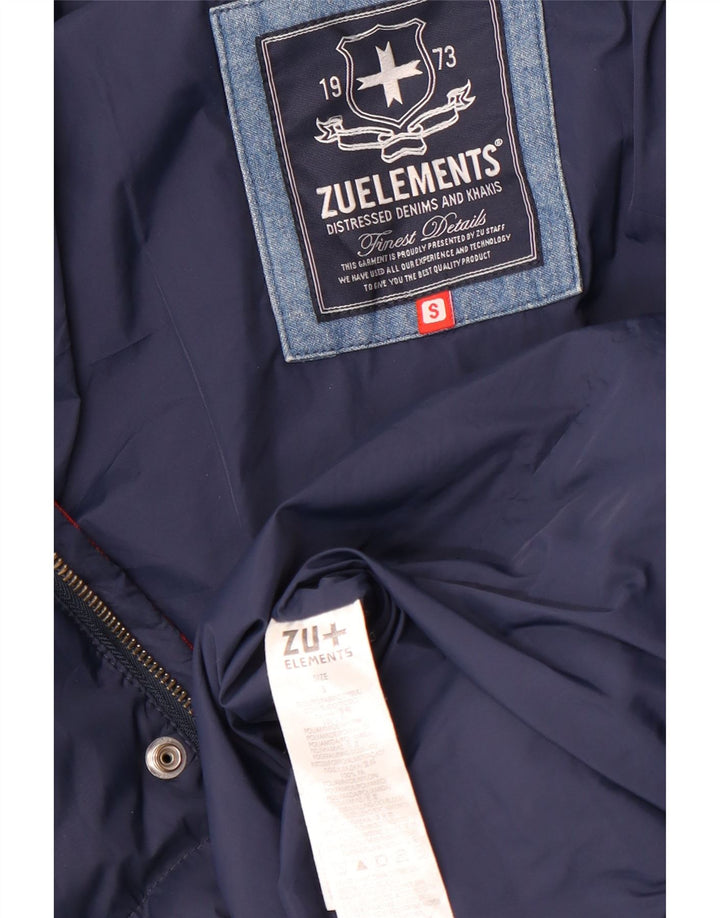 Zu Elements Veste matelassée pour femme UK 36 Small Bleu marine Polyamide