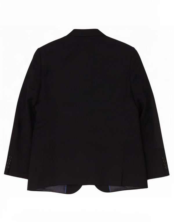 Marks & Spencer Veste blazer à 2 boutons pour homme UK 44 XL Bleu marine Polyester