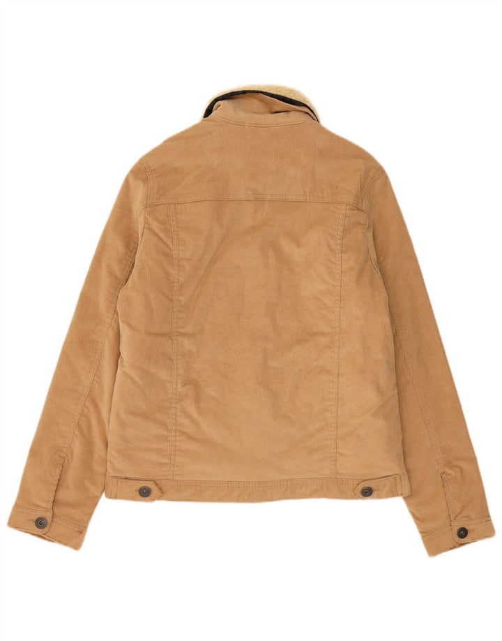 Jack & Jones Veste en Velours Côtelé Garçon 13-14 ans Beige Coton