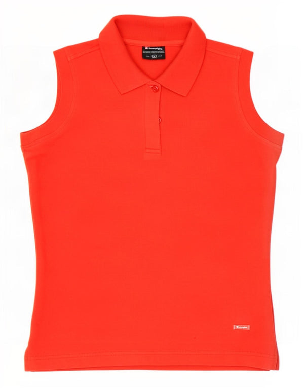 Champion Polo Femme UK 12 Rouge Moyen