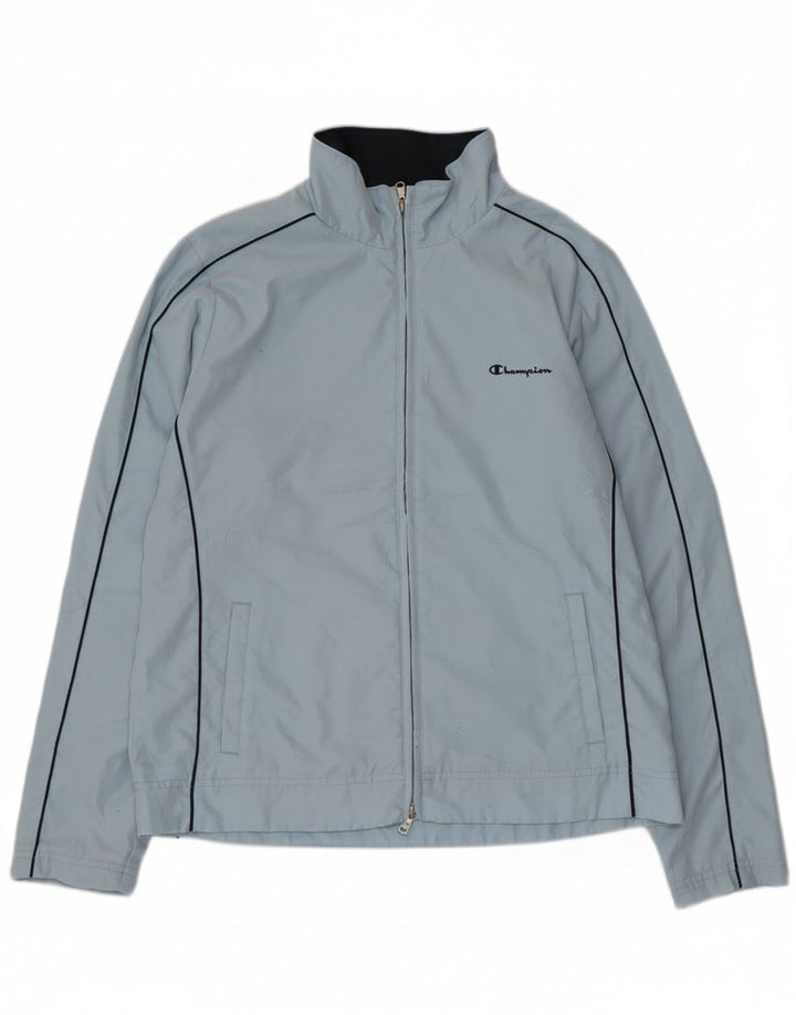 Champion Veste de survêtement pour femme UK 16 Large Bleu Polyester
