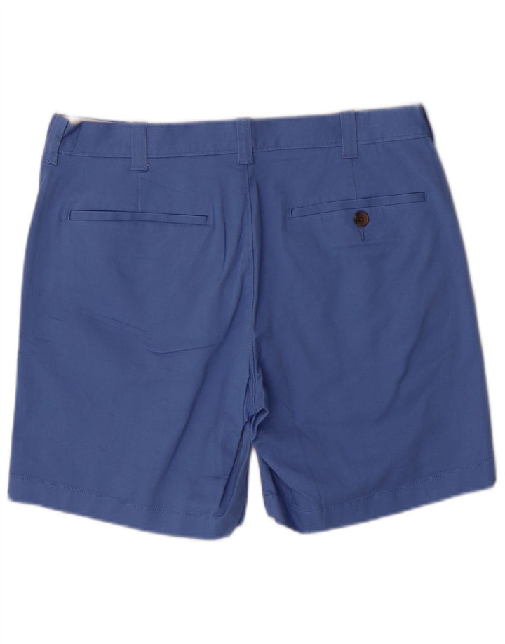 J. Crew Short Chino Homme W30 Bleu Moyen Coton Classique
