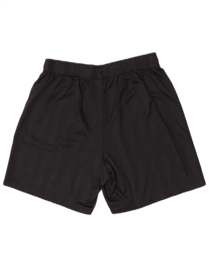 NIKE Short de sport Dri Fit pour homme en polyester à fines rayures noires moyennes