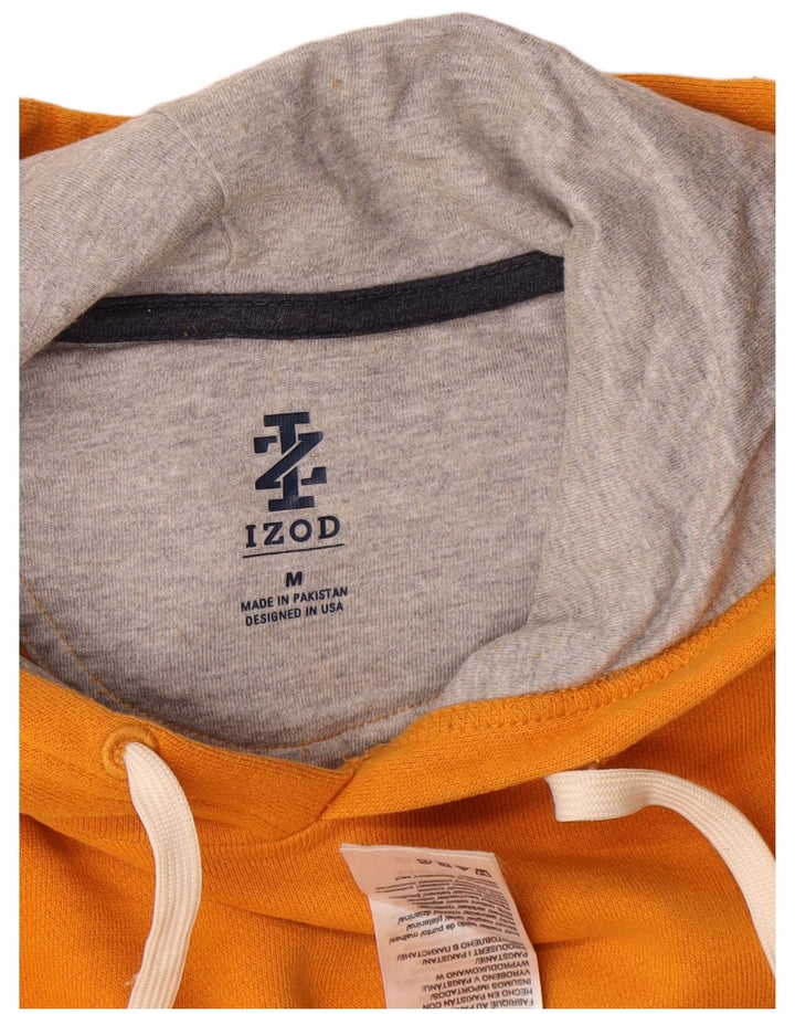 Izod Pull à capuche pour homme en coton orange moyen
