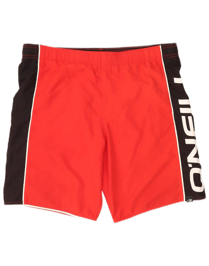 O'Neal Short de Bain Graphique Homme Large Rouge Colorblock