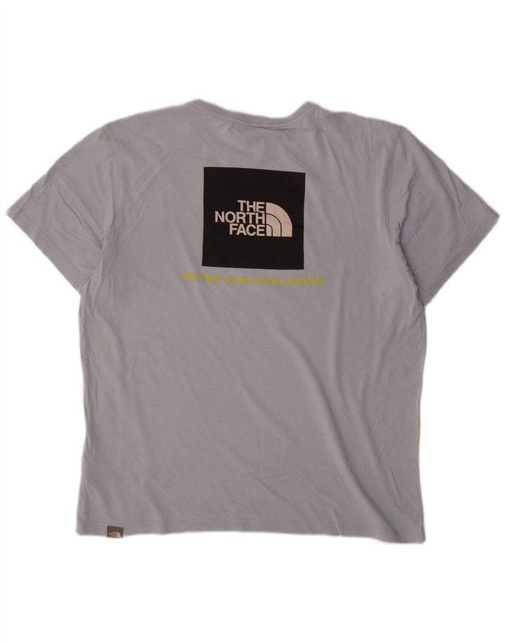 The North Face T-shirt graphique pour hommes, grand, gris, coton