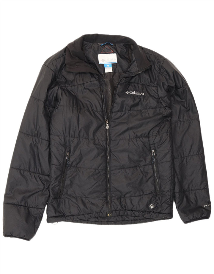 Columbia Veste matelassée Interchange Liner pour hommes UK 36 Small Noir Polyester