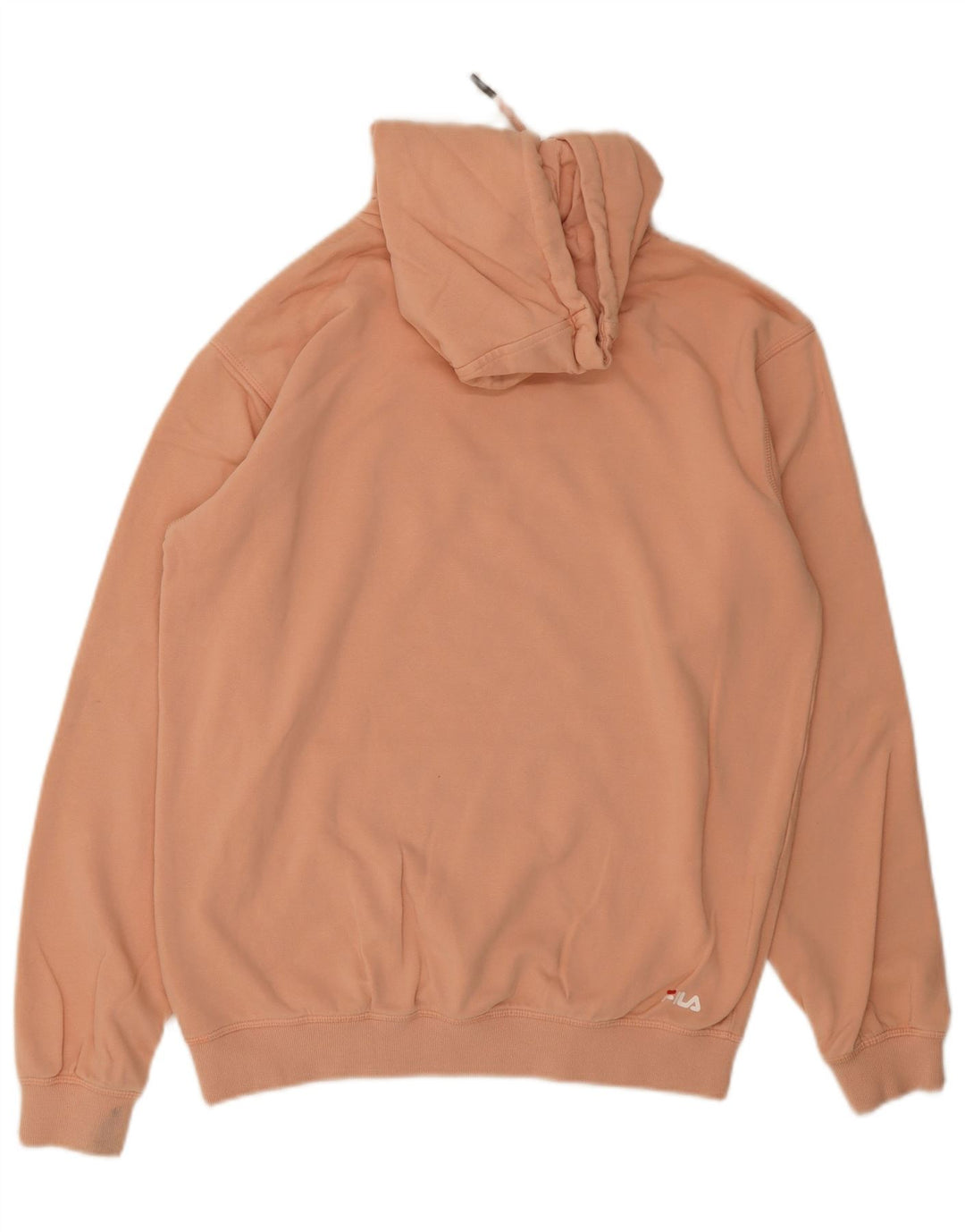 Fila Pull à Capuche Graphique Homme Rose Moyen Coton