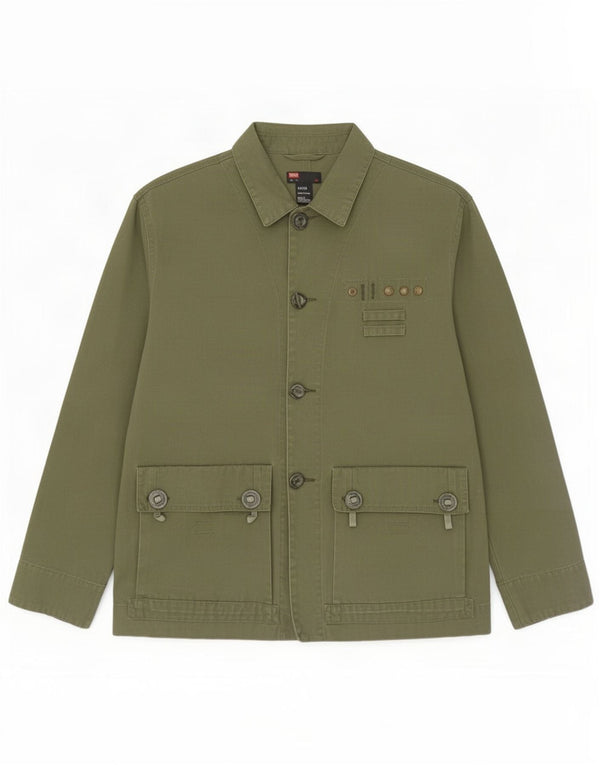 Diesel Veste utilitaire pour homme UK 42 XL Coton vert