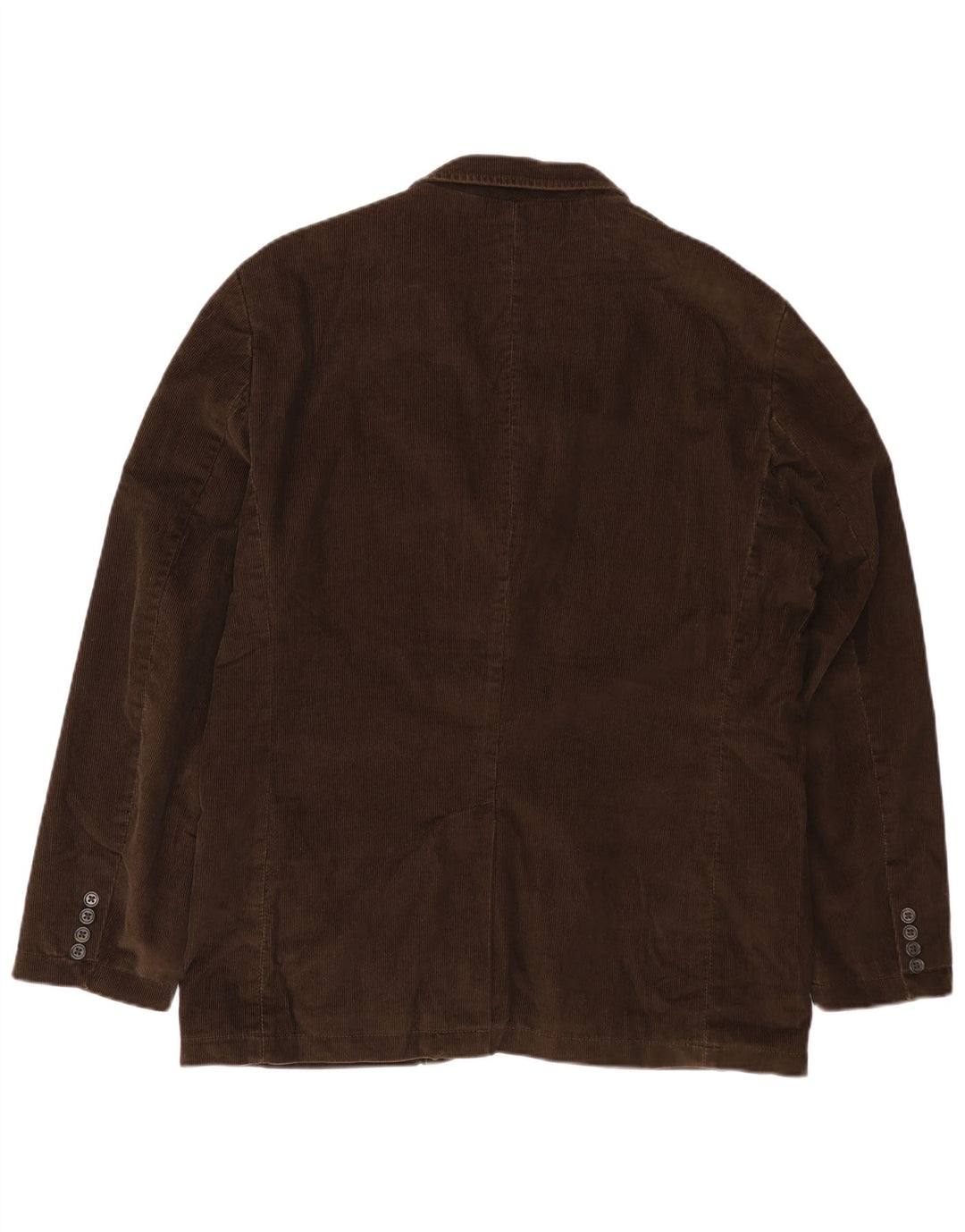 J. CREW Veste blazer en velours côtelé à 3 boutons pour homme UK 40 Grand coton marron