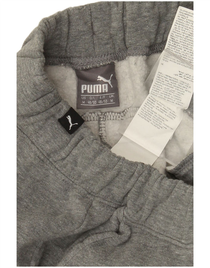 Puma Pantalon de Survêtement Graphique Homme Gris Moyen Coton