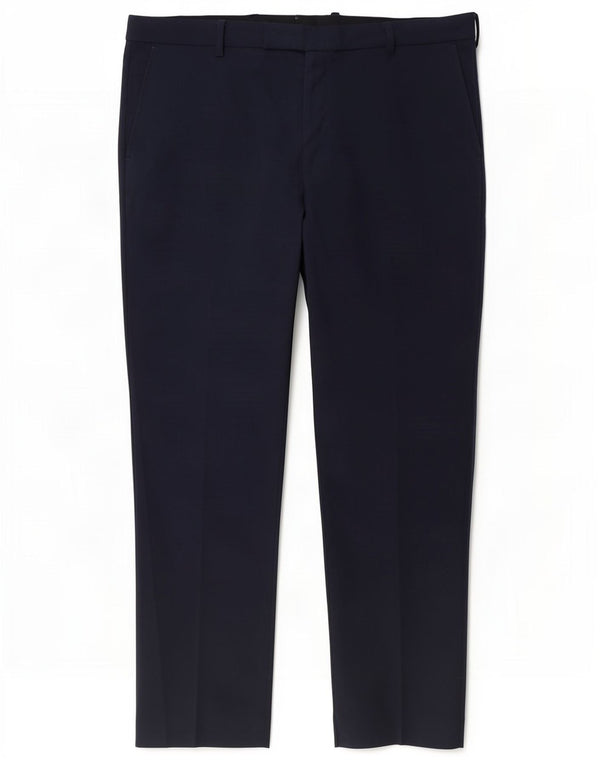 Marks & Spencer Pantalon de costume slim coupe ajustée pour homme W36 L33 Bleu marine