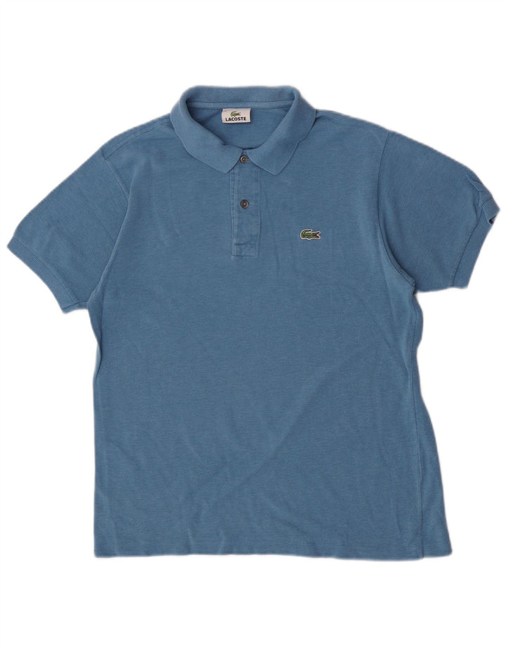 Lacoste Polo Homme Taille 4 Coton Bleu Moyen