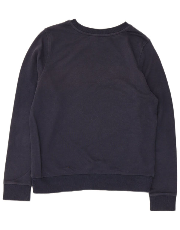 Marks & Spencer Sweat-shirt pour femme UK 10 Small Bleu marine Coton