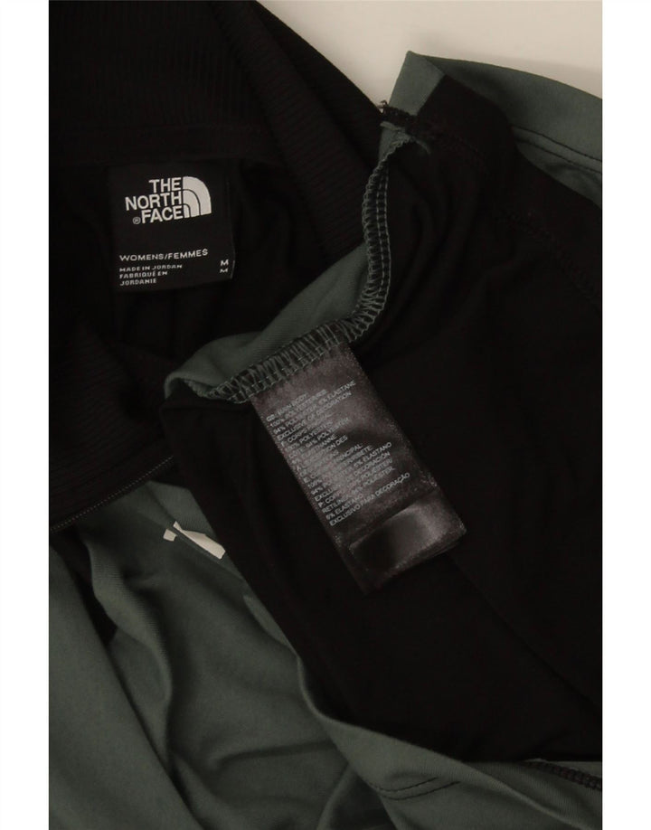 The North Face Haut de survêtement graphique pour femme UK 14 Kaki moyen