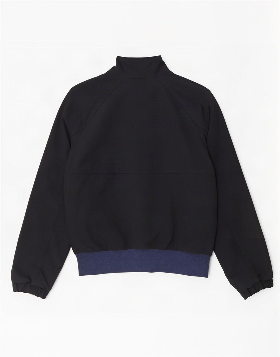 Woolrich Veste Bomber Oversize Femme UK 10 Petit Bleu Marine Polyester