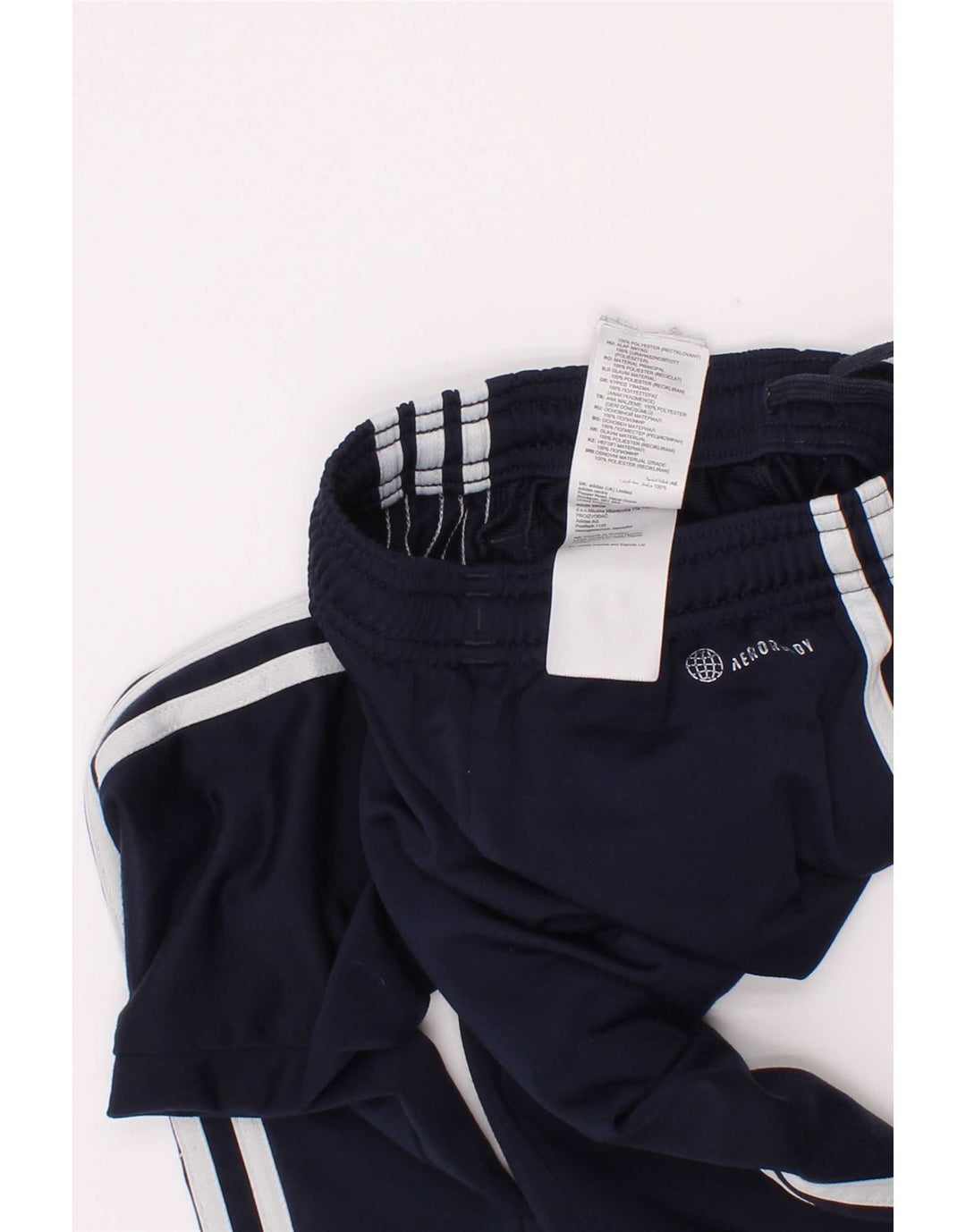 Pantalon de survêtement Adidas Garçon Aeroready 7-8 ans Bleu Marine Polyester