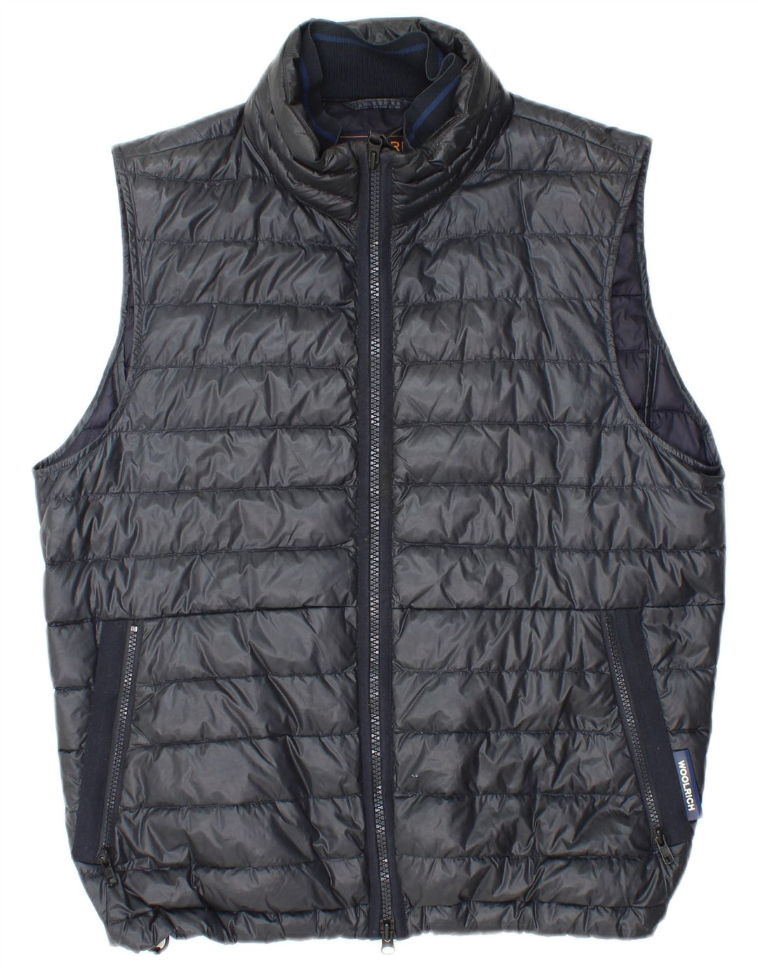 WOOLRICH Gilet rembourré pour homme UK 38 Medium Noir Polyamide