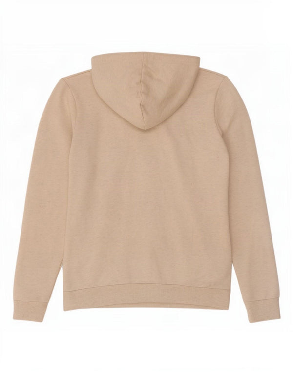 Puma Pull à capuche pour femme UK 10 Petit coton moucheté beige