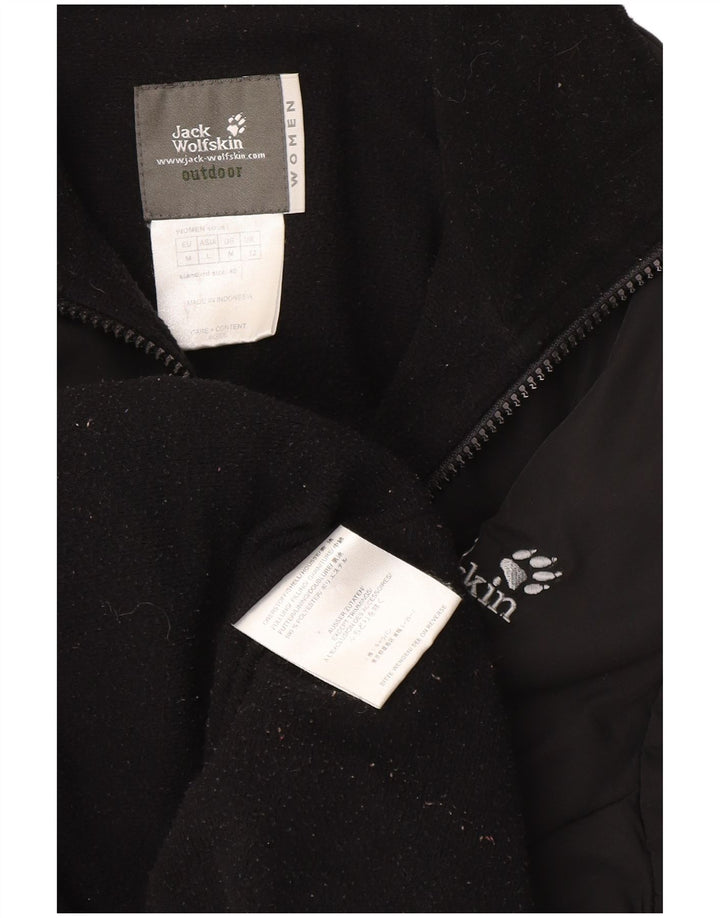 Jack Wolfskin Veste coupe-vent Liner pour femme UK 12 Medium Noir Polyester