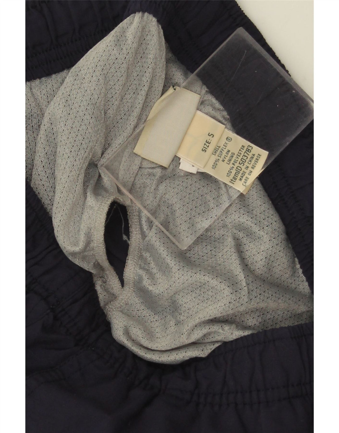 L.L.BEAN Short de Bain Homme Petit Nylon Bleu Marine