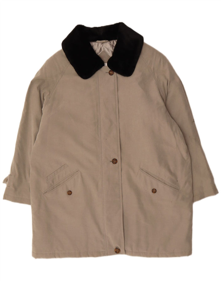 ST. BERNARD Manteau Femme UK 20 2XL Gris Colorblock Polyester