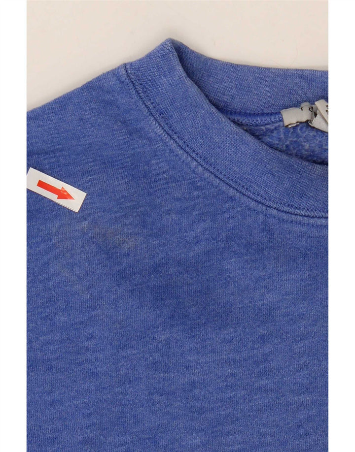 Topshop Sweat-shirt pour femme UK 12 Bleu moyen