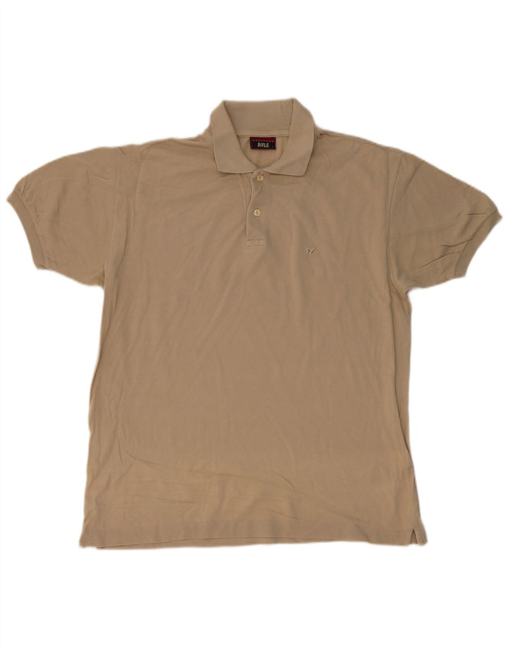 RIFLE Polo Heritage Homme Grand Coton Beige